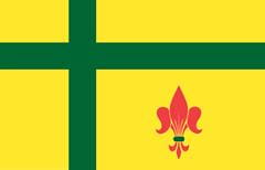 le drapeau fransaskois