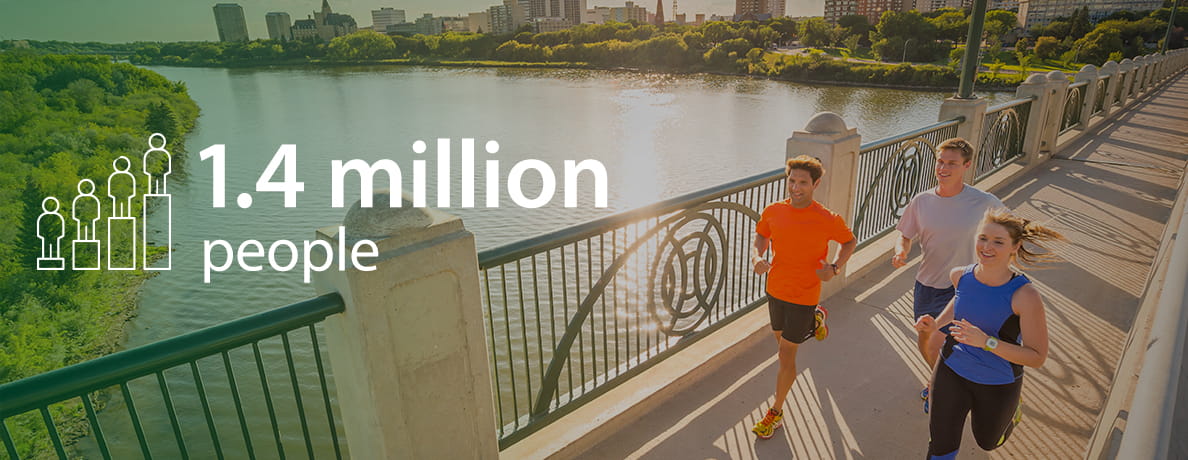 1.4 million people